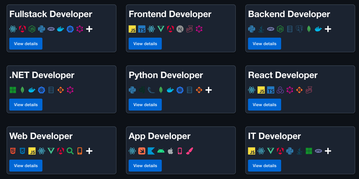 Developer grid